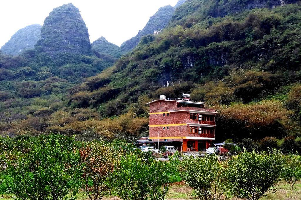 Yangshuo Peaceful Valley Retreat Hotel Exterior foto